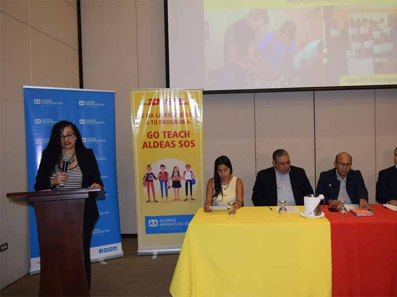 Aldeas Infantiles SOS Nicaragua y DHL en alianza por la empleabilidad de jóvenes nicaragüenses